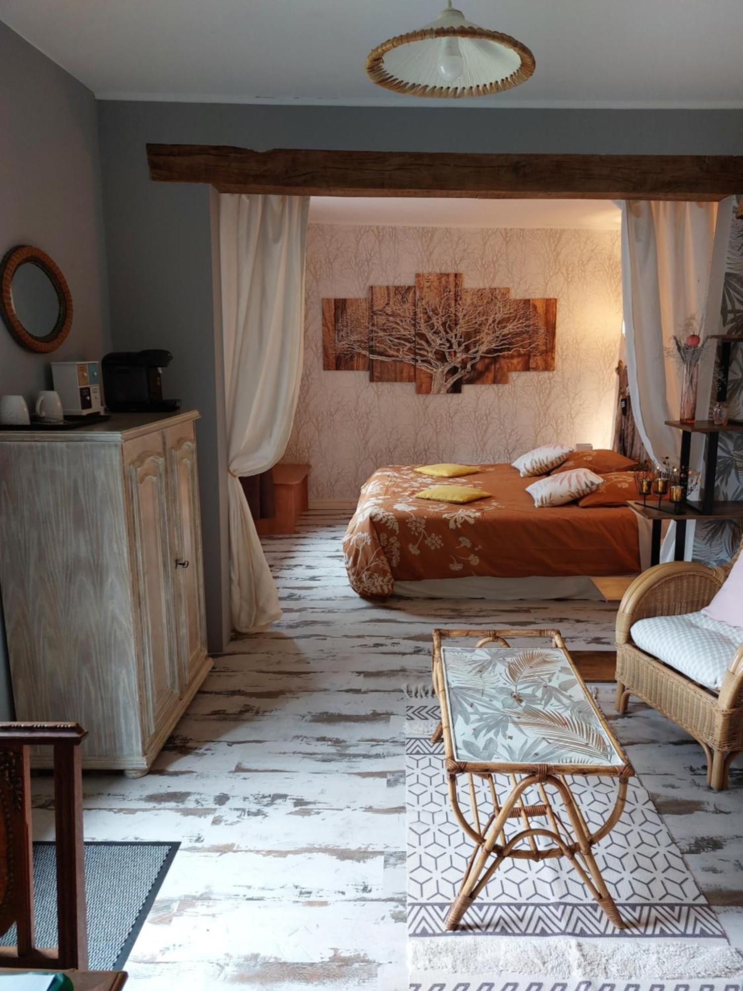 Chambres D'Hotes De L'Ile Du Saule 索米尔 外观 照片
