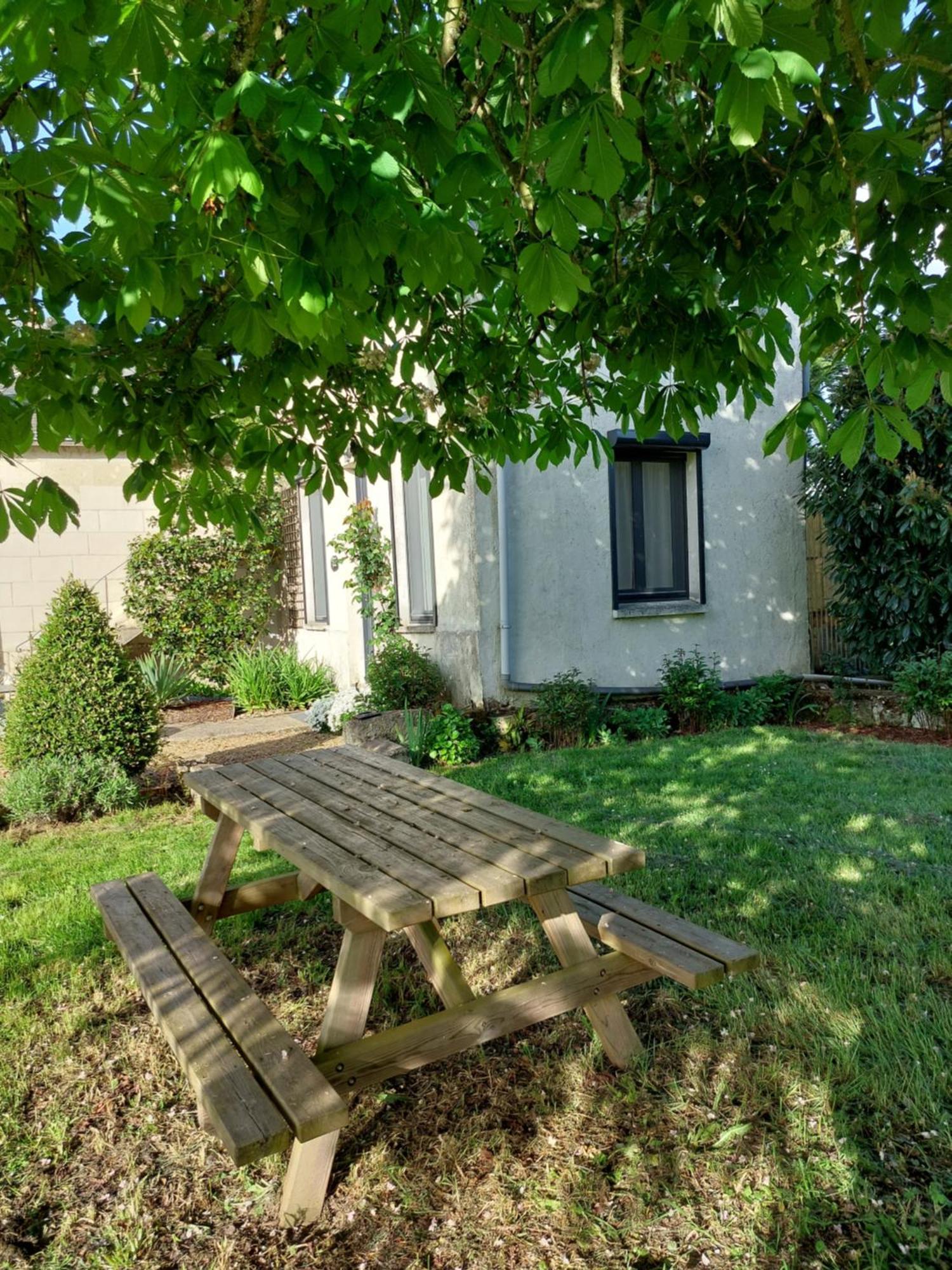 Chambres D'Hotes De L'Ile Du Saule 索米尔 外观 照片