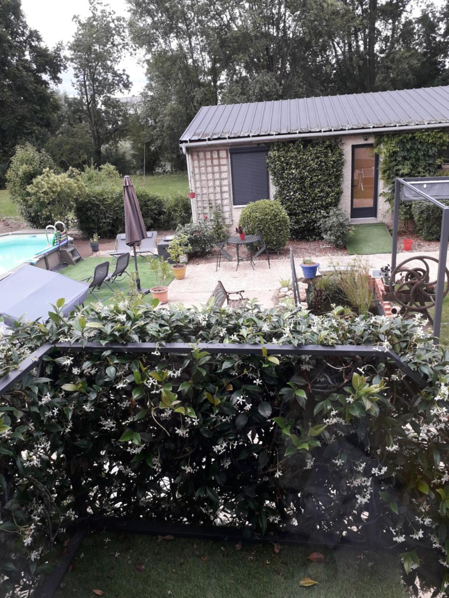 Chambres D'Hotes De L'Ile Du Saule 索米尔 外观 照片